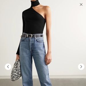 The Range Cutout Black Top